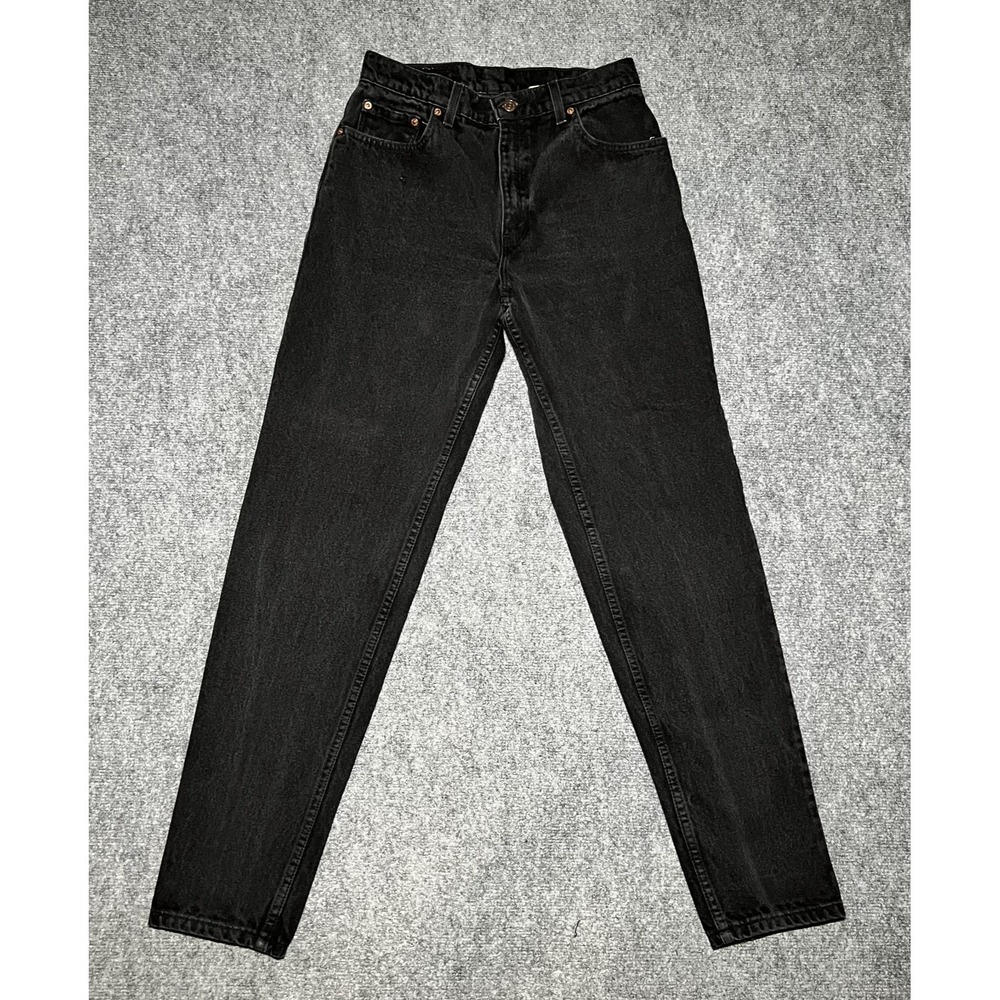 VTG Levi's 550 Jeans Size 11 Long‎ (28x32) Relaxed Fit Tapered Leg Light USA 90s